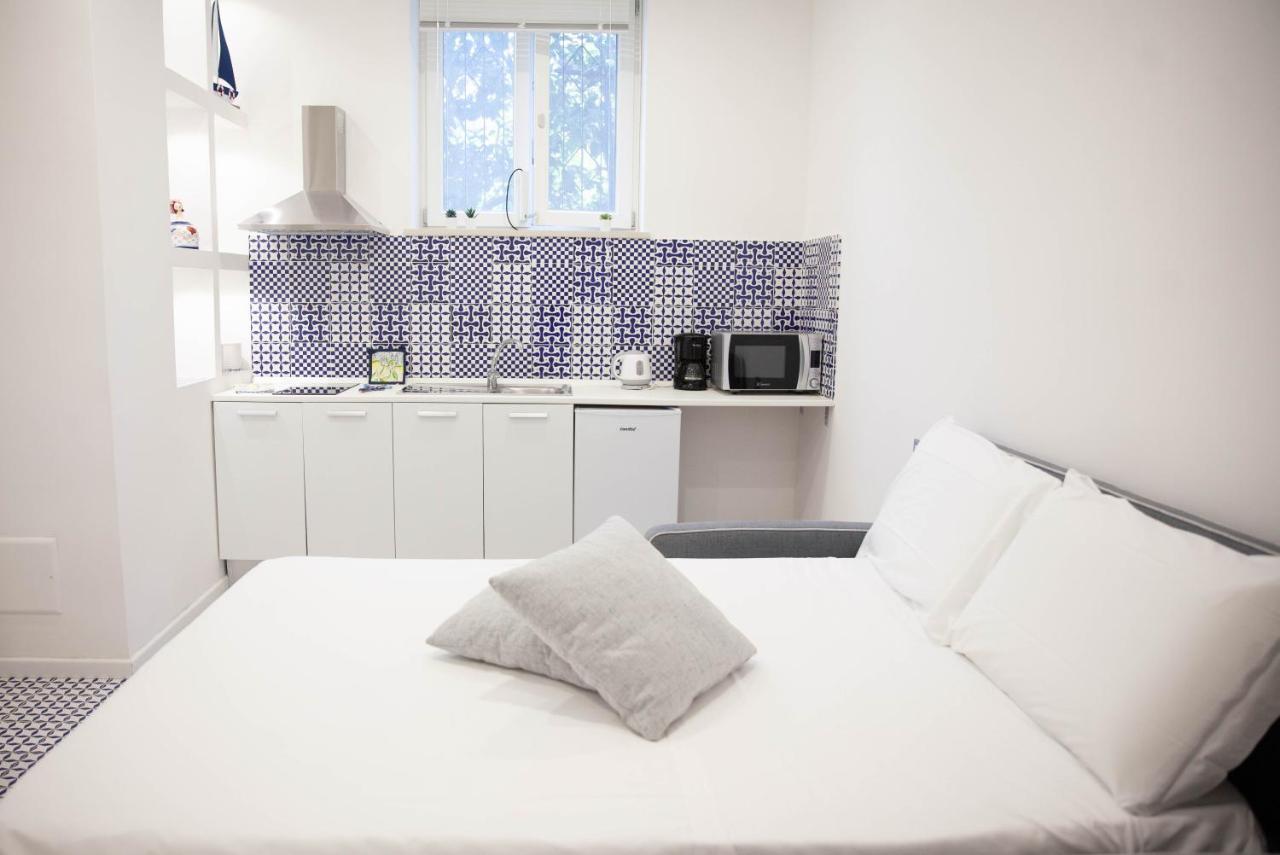 White Blu House - Massa Lubrense Sorrento 아파트 외부 사진