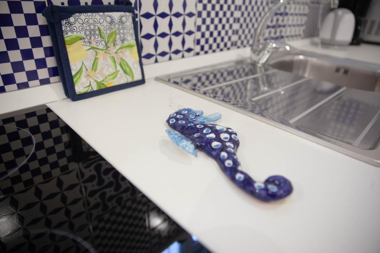White Blu House - Massa Lubrense Sorrento 아파트 외부 사진